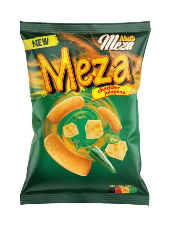 4710 Meza Nuts Chips Cheddar Jalapeno 18x135g