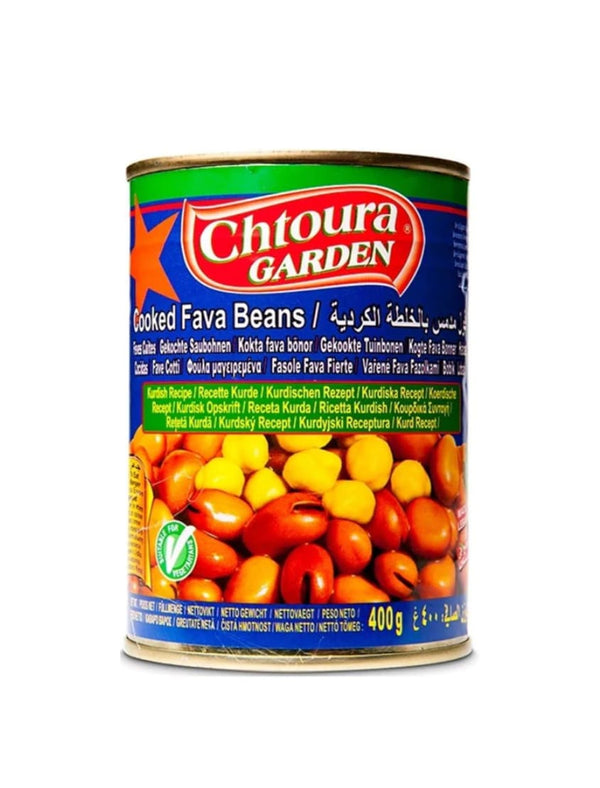 4812 Chtoura Garden Fava Beans Kurde 24x400g - 10