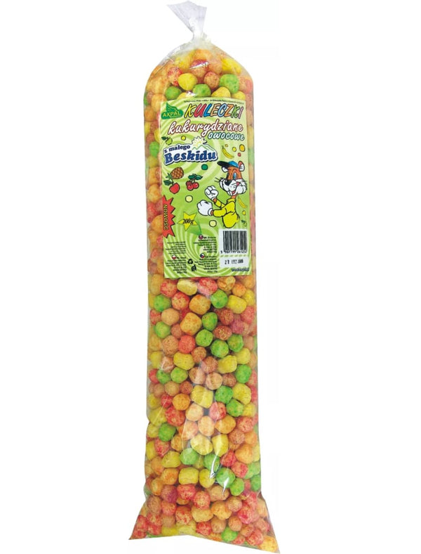 4930 Axpal Corn Balls Fruit Flavour 10x150g - 20