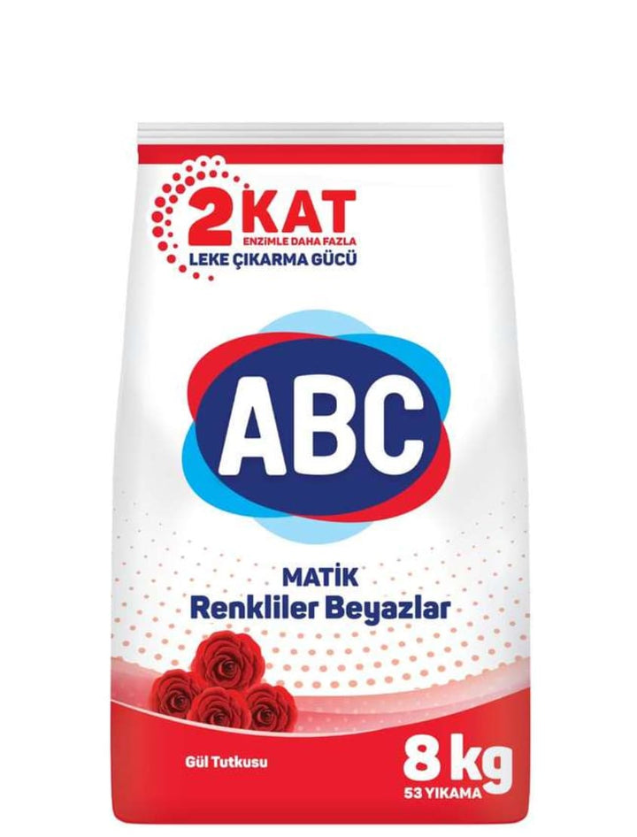 5104 ABC Automat Renkliler Beyazlar 8kg - 130
