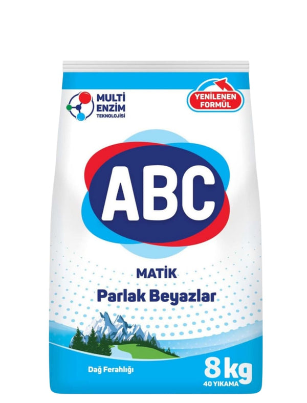 5105 ABC Automat Parlak Beyazlar 8kg - 130