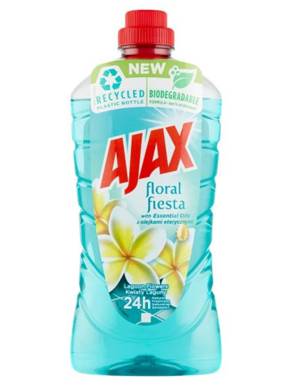 5199 Ajax Floral Fiesta All Purpose Cleaner Lagoon Flowers 12x1l - 30