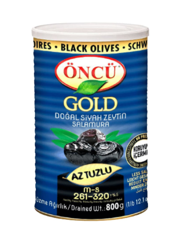 6146 Oncu Svarte Oliven M-S 6x800g - 89