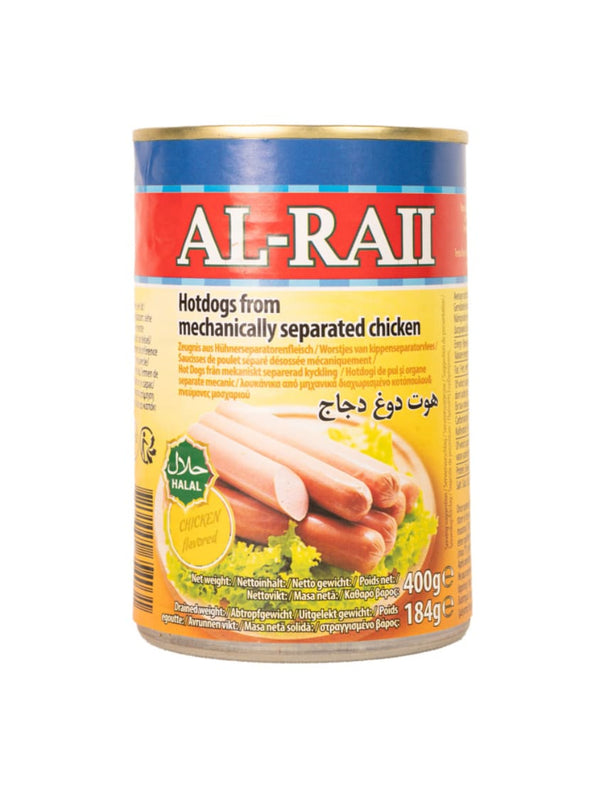 7411 Al Raii Hotdogs Chicken Holland 12x400g - 59