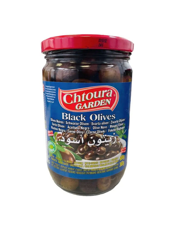 7412 Chtoura Garden Black Olives Salkini 12x600g - 39
