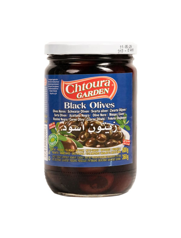 7413 Chtoura Garden Black Olives 12x600g - 39