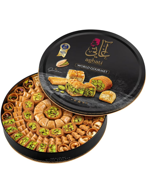 7418 Aghati Assorted Baklava Super Tin 6x500g - 190