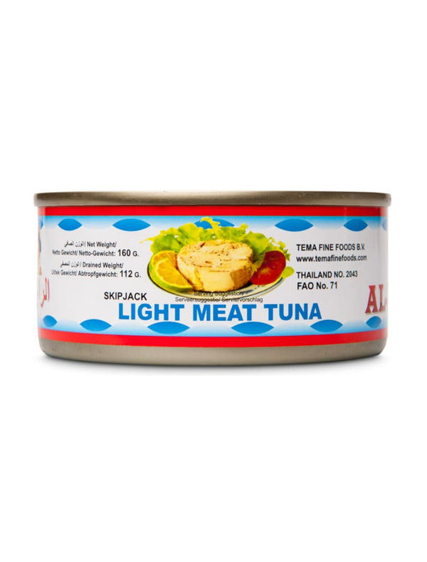 7422 Al Raii Skipjack Normal Light Meat Tuna Chunks Thailand 48x160g - 19
