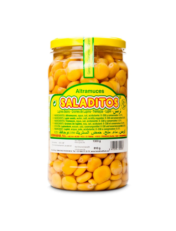 7439 Saladitos Turmos Lupin Beans PET Jar Spain 6x1,3kg - 39