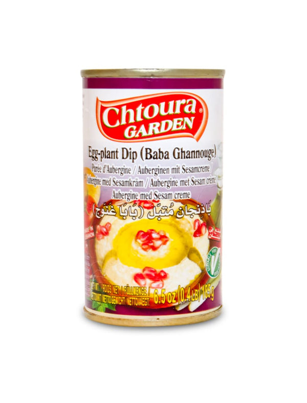 7484 Chtoura Garden Eggplant Dip Baba Ghannouj 24x185g - 13