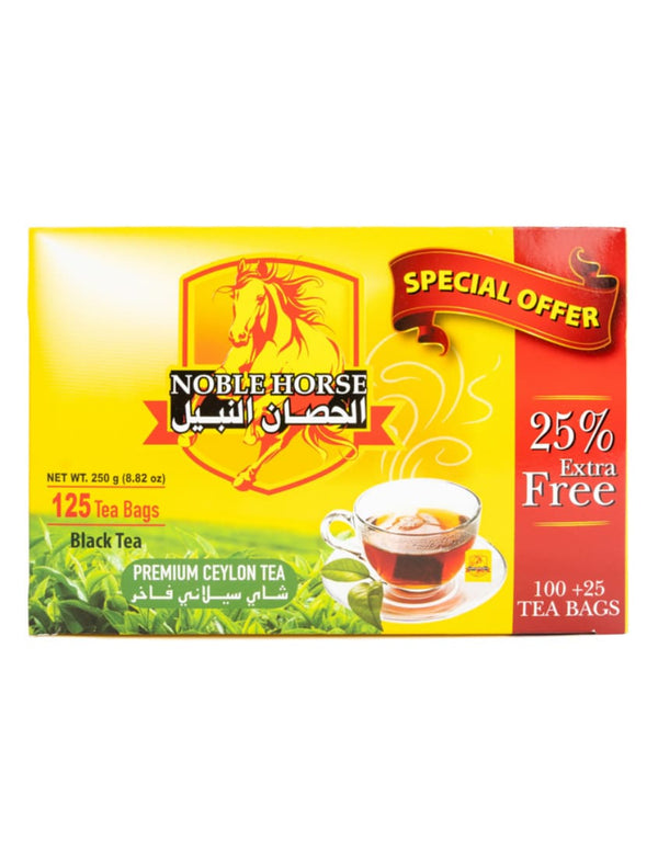 7485 Noble Horse Ceylon Black Tea bags Sri Lanka 18x125x2g - 39