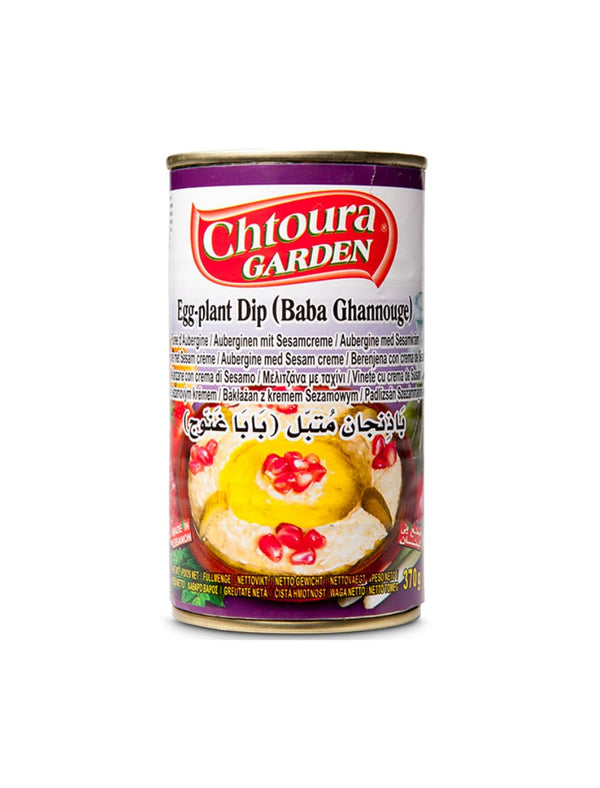 7487 Chtoura Garden Eggplant Dip Baba Ghannouj 24x370g - 19