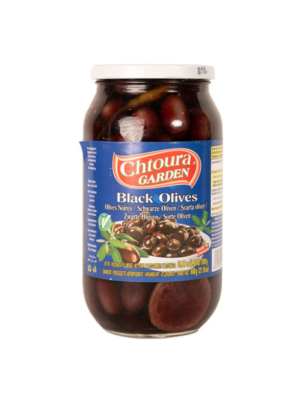 7496 Chtoura Garden Black Olives 12x1kg - 59