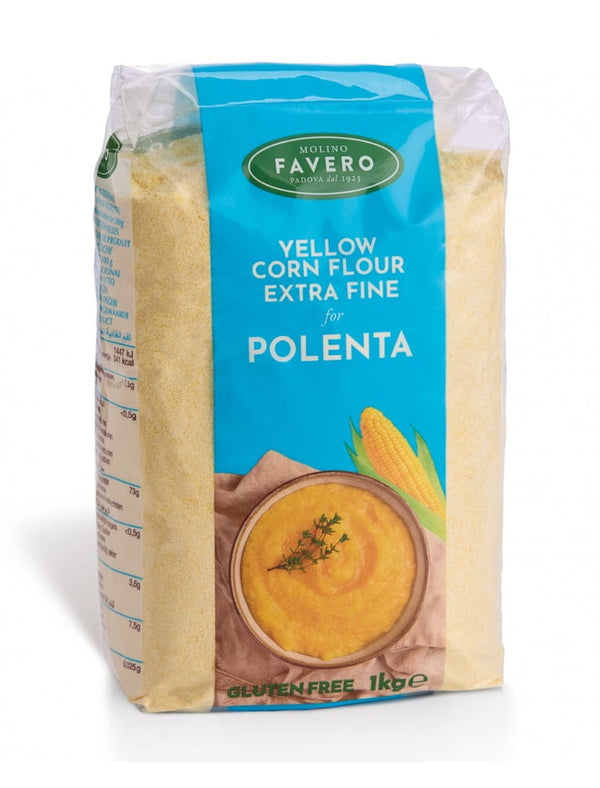7502 Molino Polenta Yellow Corn Flour Fioretto 10x1kg - 20
