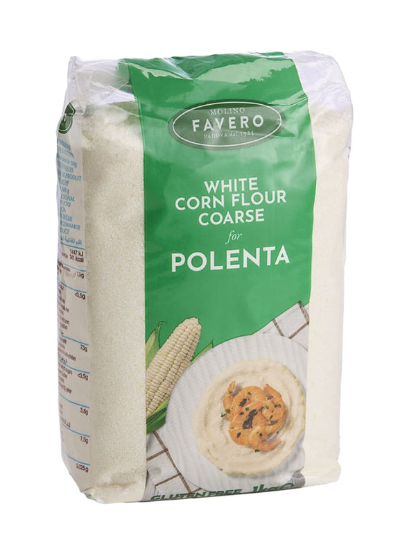 7504 Molino Polenta White Corn Flour 10x1kg - 21