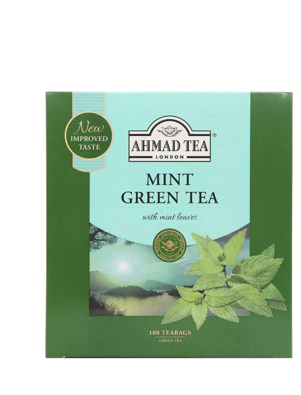 7639 Ahmad Tea Mint Grønn Te 12x200g 49