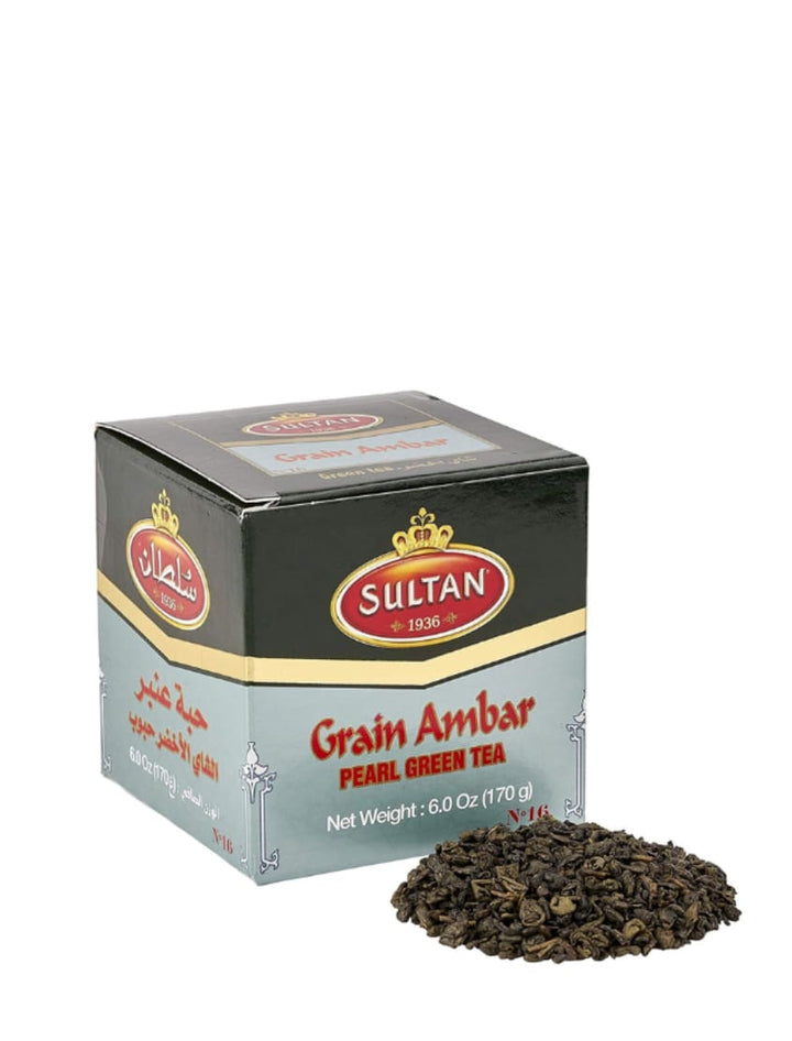 7642 Sultan Grønn Te Grain Ambar 60x150g 45