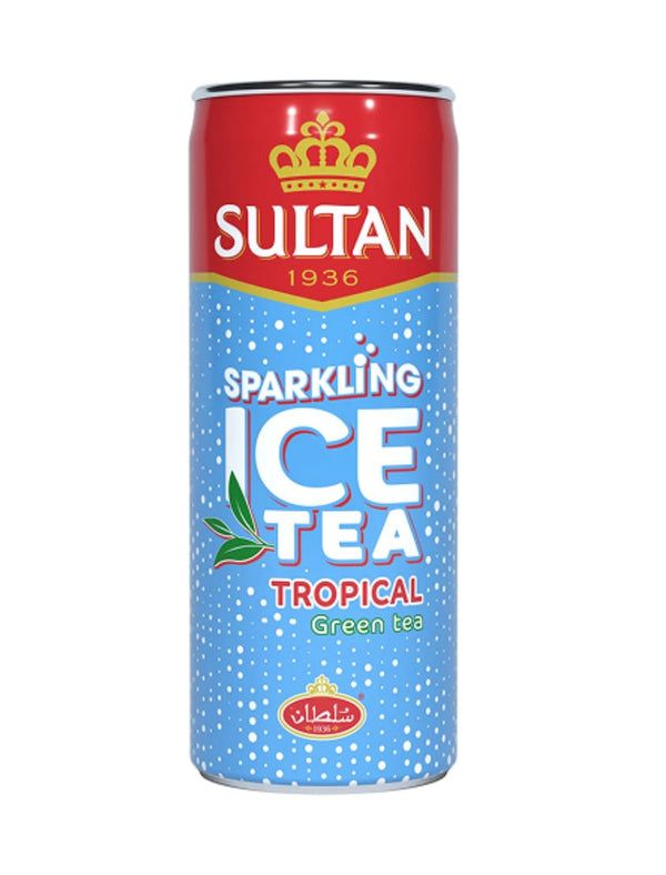7665 Sultan Ice Tea Tropical 24x330ml - 14