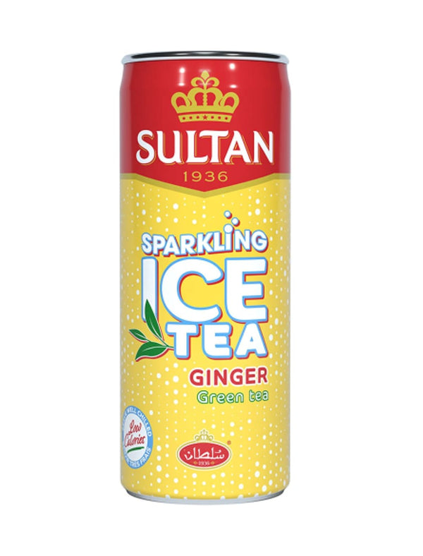 7668 Sultan Ice Tea Ginger 24x330ml - 14