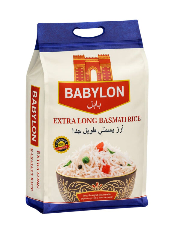 7690 Babylon Extra Long Basmati Ris 4x5kg 120