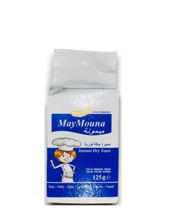 7693 Maymouna Instant Dry Yeast 2x12x125g - 24