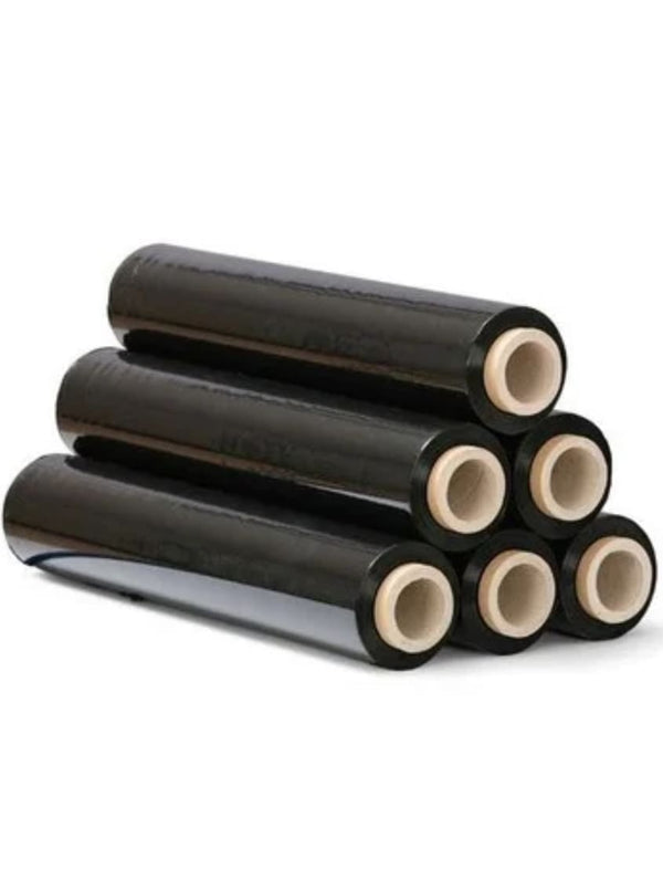 806Plastikk Rull Svart 6 stk