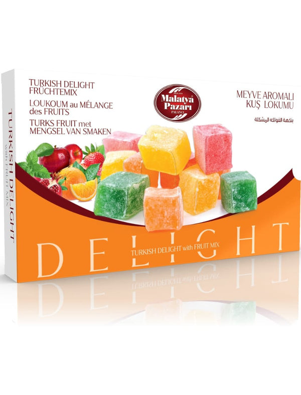 8127 Malatya Pazari Turkish Delight Mix Fruit 12x350g - 26