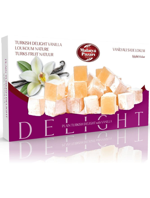 8128 Malatya Pazari Turkish Delight Vanilla 12x350g - 26