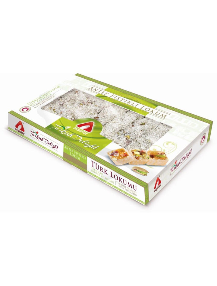 8130 Avs Turkish Delight with Pistachios 12x350g - 26