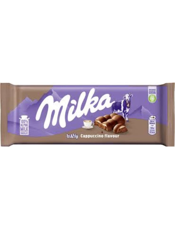 8304 Milka Chocolate Bubbly Alpine Cappuccino 12x95g - 21