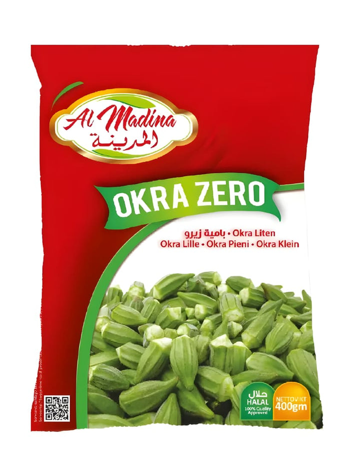 945Al Madina Okra Zero 20x400g - 20