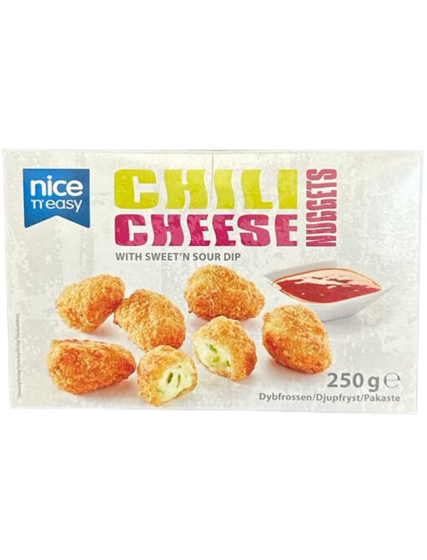 45 Niceneasy Chilli Cheese Nuggets med Dip 10x250g - 49