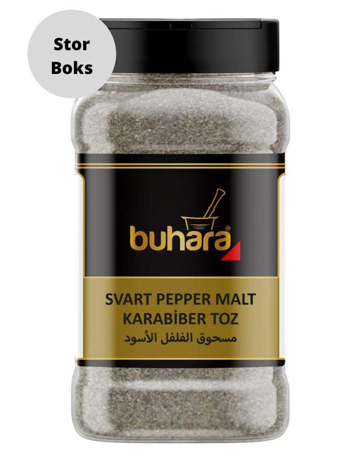 9553 Buhara Svart Pepper Malt 500g * 6 (Stor Boks) - 48