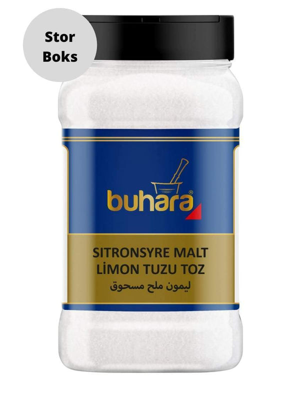 9556 Buhara Sitronsyre Malt 900g * 6 (Stor Boks) - 38