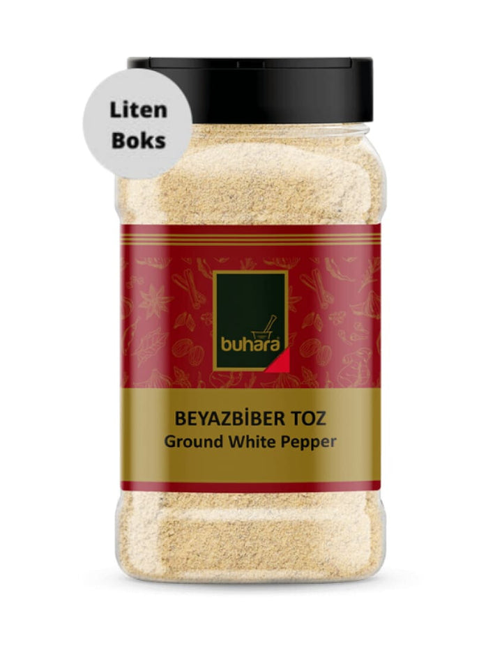 9644 Buhara Hvit Pepper Hel 150g * 12 (Små Boks) - 27