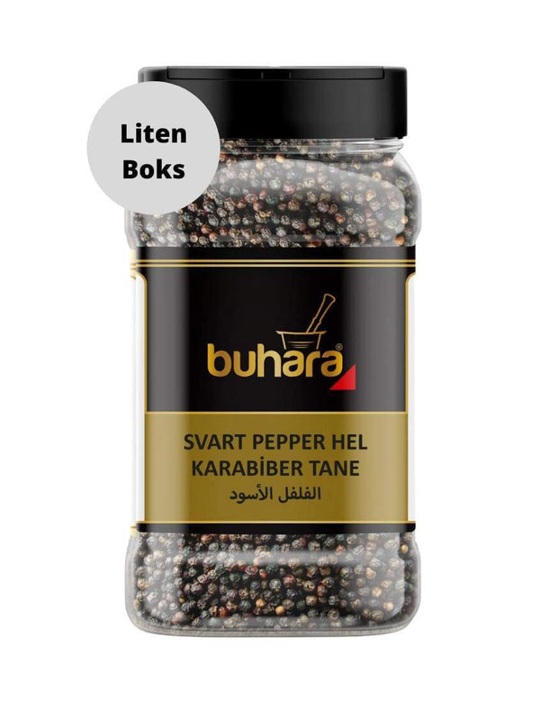 9645 Buhara Svart Pepper Hel 150g * 12 (Små Boks) - 25