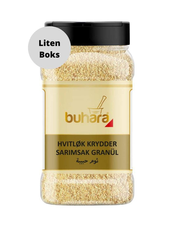 9720 - Buhara Hvitløks krydder 200g x 12 (Små Boks) - 23