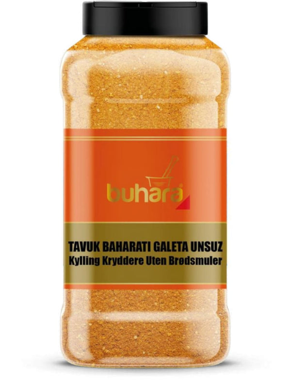 9721 - Buhara Kylling krydder uten brødsmuler 6x600g (Stor Boks) - 55