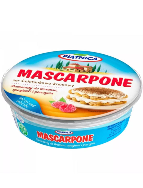 9929 Piatnica Mascarpone Cream Cheese 6x250g - 35