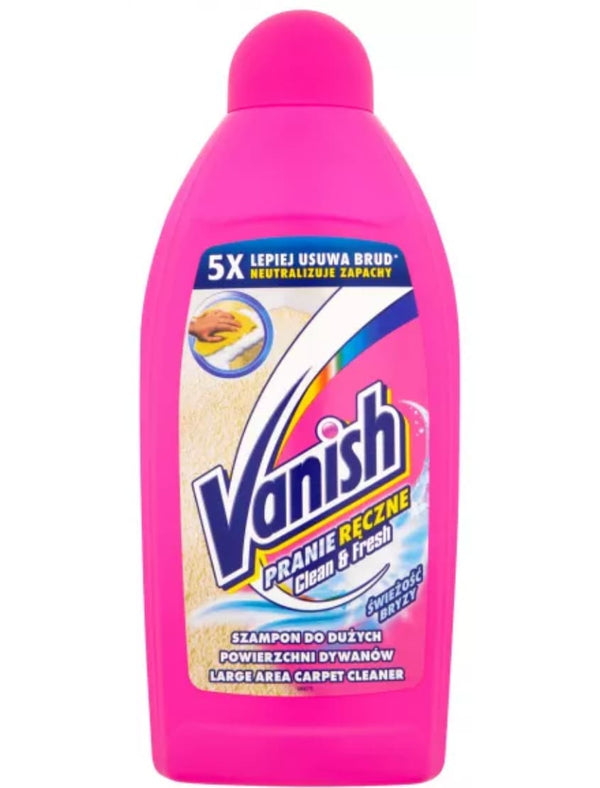 9942 Vanish Gold Carpet Care Breeze Freshness Hand Cleaning Shampoo For Carpets 3x500ml - 60