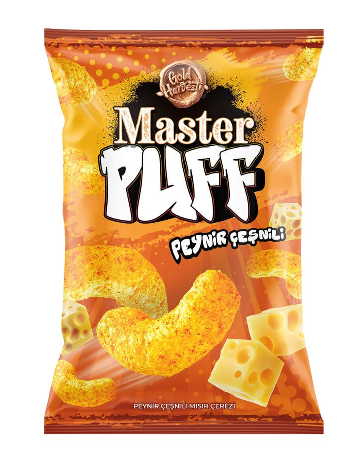 9983 Master Puff Cheese Flavoured Corn Chips 16x90g - 13