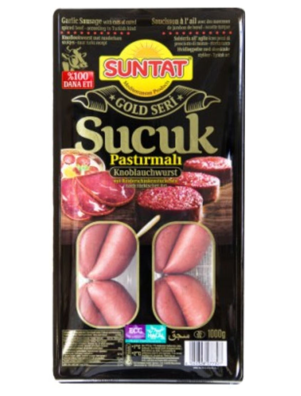 11057 Suntat Gold Sucuk Pastirmali 9x1000g - 240