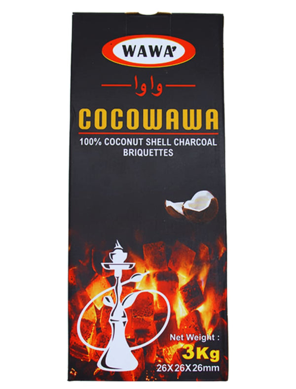 1405 Cocowawa Charcoal Tablet for Shisha 5x3kg - 135