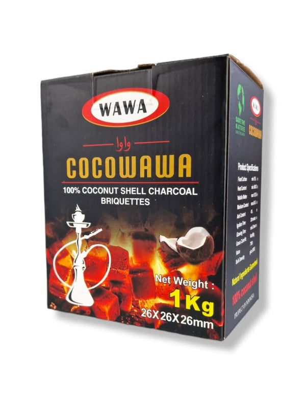 1406 Cocowawa Charcoal Tablet for Shisha 15x1kg - 45