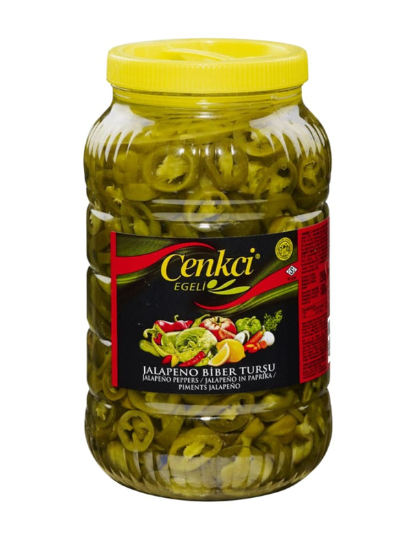 2059 Cenkci Jalapeno Pepper Pickles 6x3kg - 55