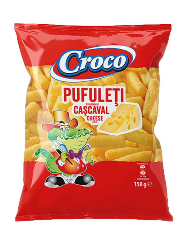 2202 Croco Pufuleti Cheese 12x150g - 15