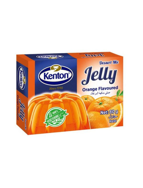 3333 Kenton Jelly Orange Flavoured 24x80g - 8