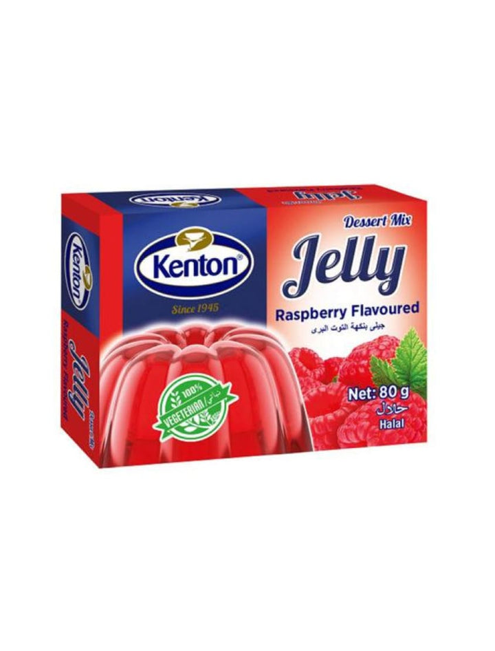 3338 Kenton Jelly Raspberry Flavoured 24x80g - 8