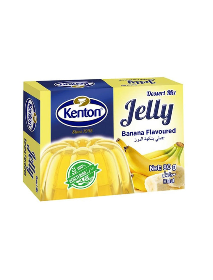 3341 Kenton Jelly Banana Flavoured 24x80g - 8