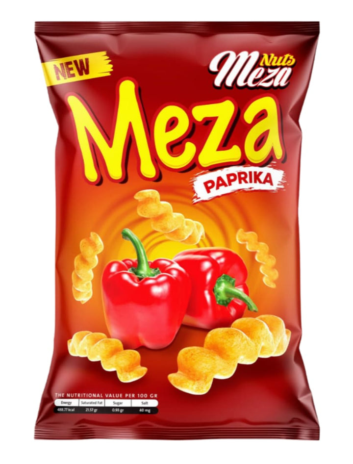 4709 Meza Nuts Paprika Chips 18x140g - 18